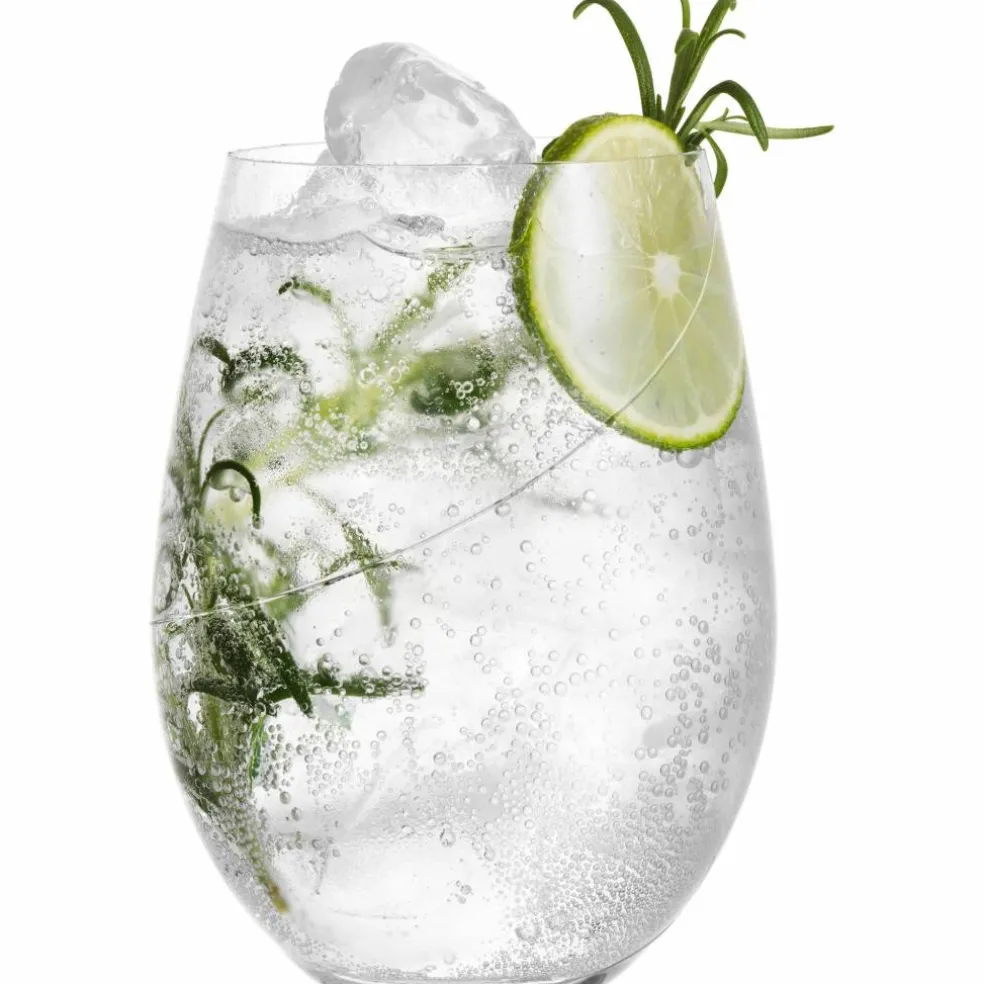 Line gin & tonic glass