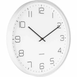 Lofty veggklokke 40 cm, matt grønn