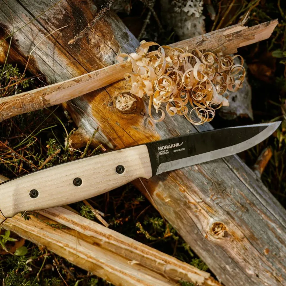 Lok BlackBlade (S) Ash Wood, friluftskniv