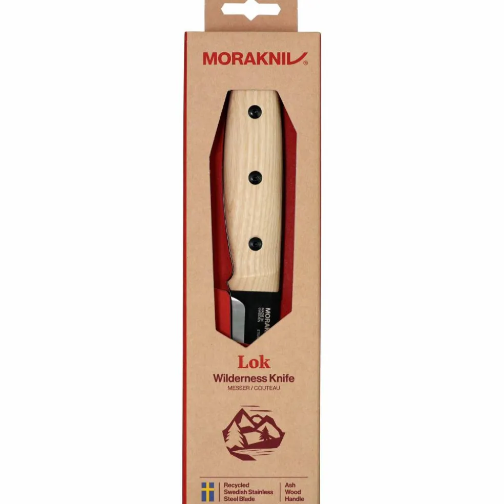 Lok BlackBlade (S) Ash Wood, friluftskniv