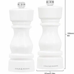 London kvernsett 15 cm, rød