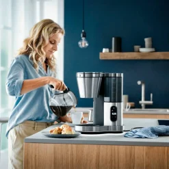 Lumero kaffemaskin med glasskane