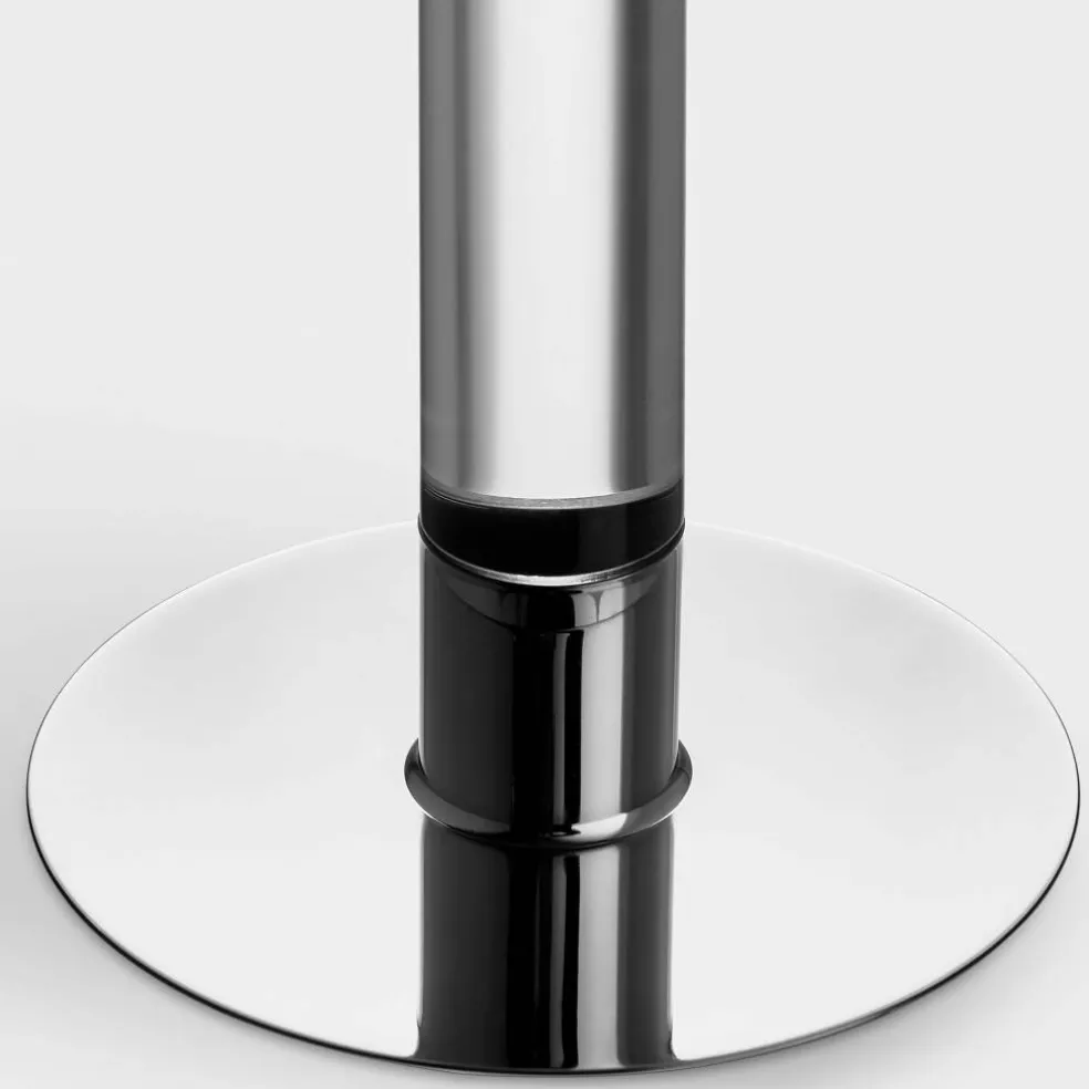 Lumiere lysestake 26,5 cm 2-pakning, sølv/glass