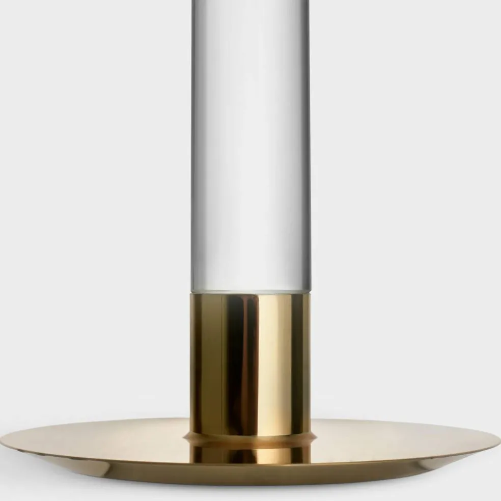 Lumiere lysestake 26,5 cm, sølv/metall