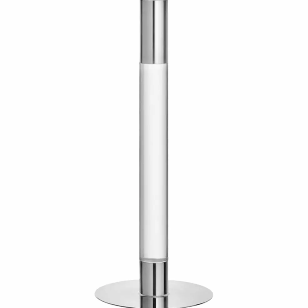 Lumiere lysestake 26,5 cm, sølv/metall