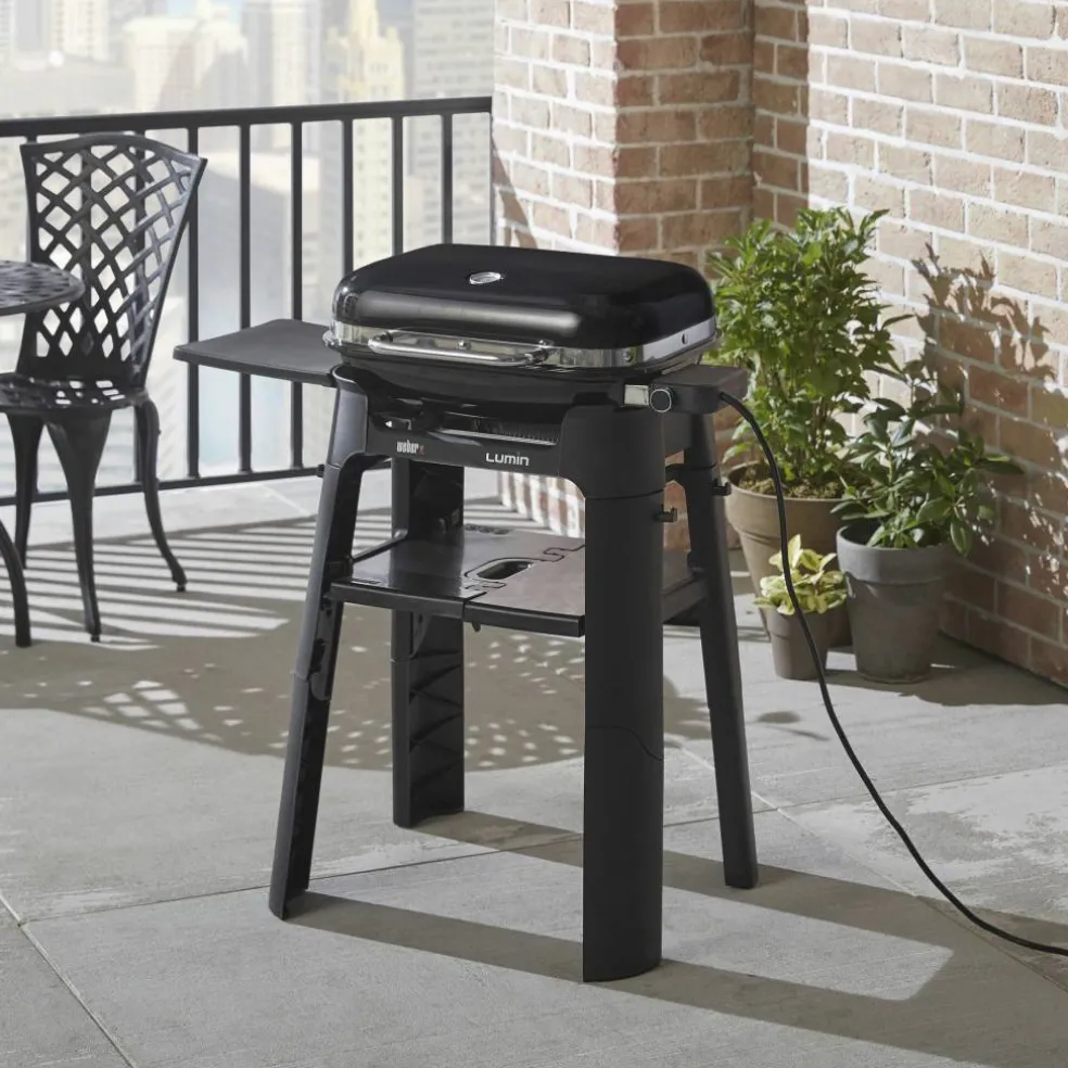Lumin elgrill med stativ