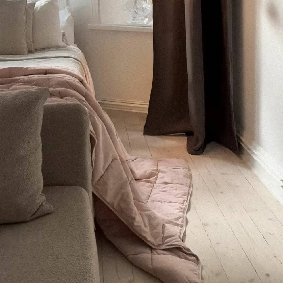 Luna pledd 200 x 140 cm, beige