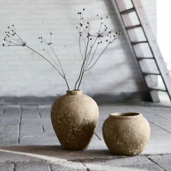 Luna vas 18 cm, beige
