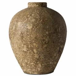 Luna vas 18 cm, beige