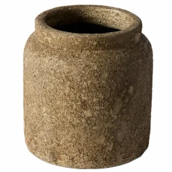 Luna vas 18 cm, beige