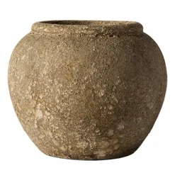 Luna vas 18 cm, beige
