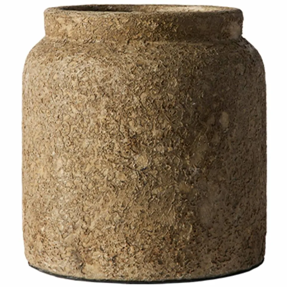Luna vas 25 cm, beige