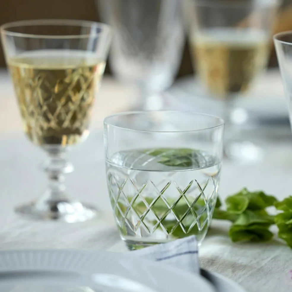 Lyngby Eaton vannglass 30 cl, 2-pakning