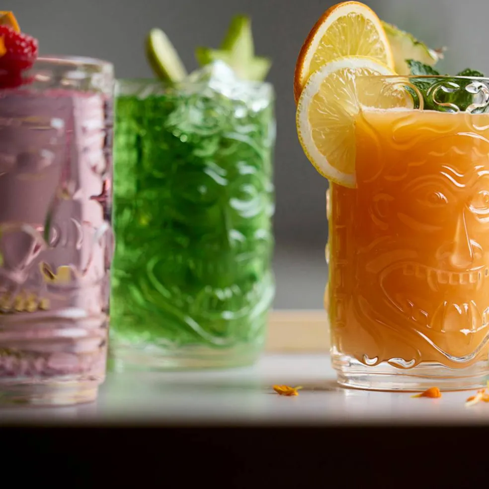 Lyngby Tiki cocktailglass 45 cl, 4-pakning