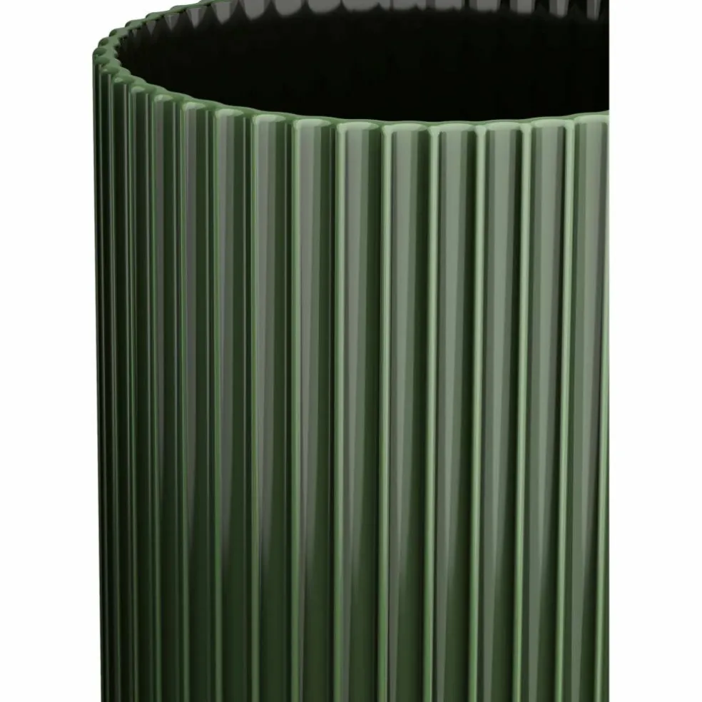 Lyngbyvasen 31 cm, mørkegrønn