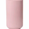 Lyngbyvasen 25 cm, rosa