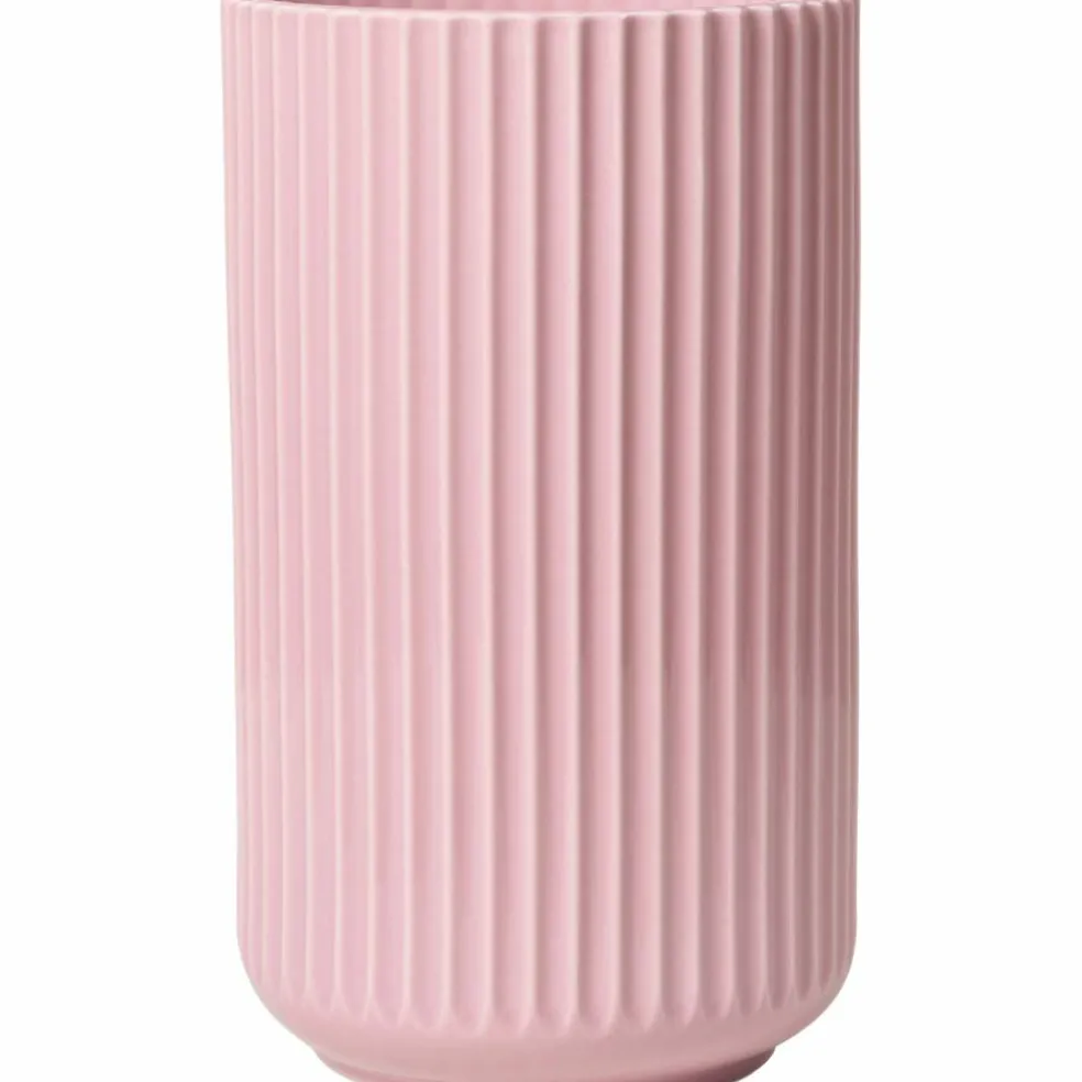 Lyngbyvasen 25 cm, rosa