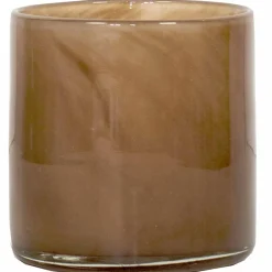 Lyric telysglass, brown, large