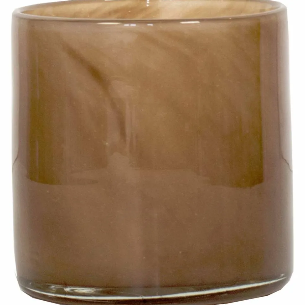Lyric telysglass, brown, large