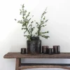 Lyric telysglass, dark brown, extra small
