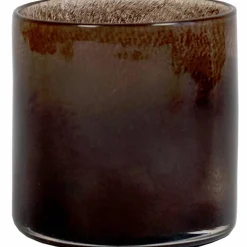 Lyric telysglass, dark brown, extra small