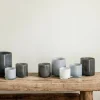 Lyric telysglass, dusty blue, extra small