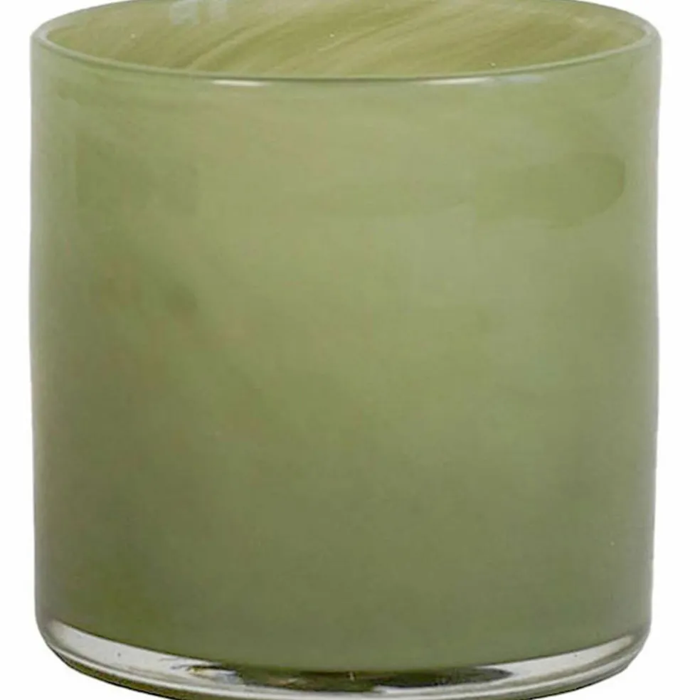Lyric telysglass, olive green, small