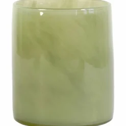 Lyric telysglass, olive green, medium