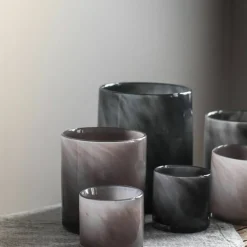 Lyric telysglass, purple grey, extra small