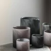 Lyric telysglass, purple grey, medium