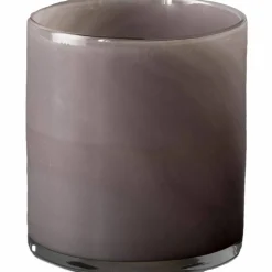 Lyric telysglass, purple grey, small