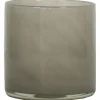 Lyric telysglass, warm grey, extra small