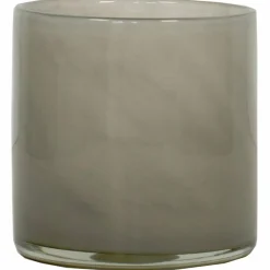 Lyric telysglass, warm grey, extra small