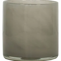Lyric telysglass, warm grey, large