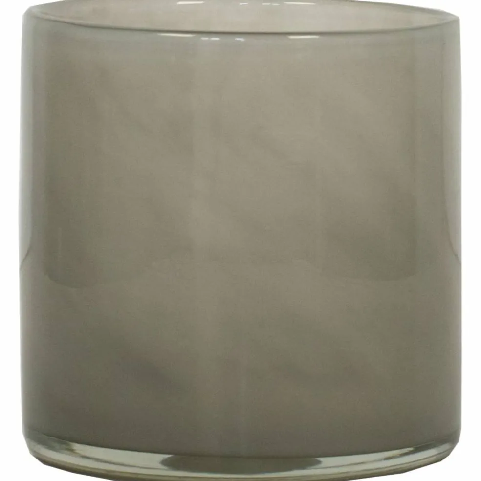 Lyric telysglass, warm grey, large