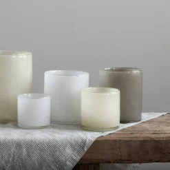 Lyric telysglass, white, small
