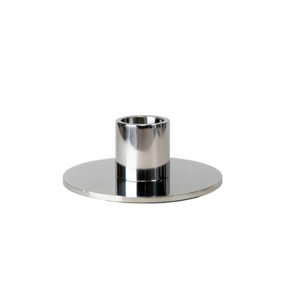 Lysestake lav 7 cm, rustfritt stål