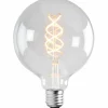 Lyspære E27 LED Soft Filament Globe 125 mm 5W, klar