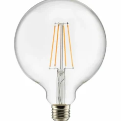 Lyspære E27 LED 3-trinns dimbar Globe 125 mm 0,4-7W, klar