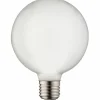 Lyspære E27 LED 3-trinns dimbar Globe 125 mm 0,4-7W, opal