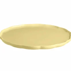 Madeleine Serveringsfat rund, cream
