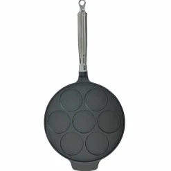 Maestro støpejernspanne 25 cm – for små pannekaker