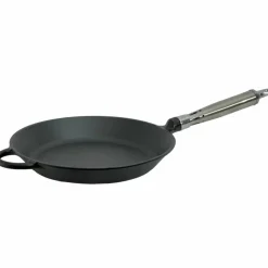 Maestro støpejernspanne med utsvingt kant, 28 cm