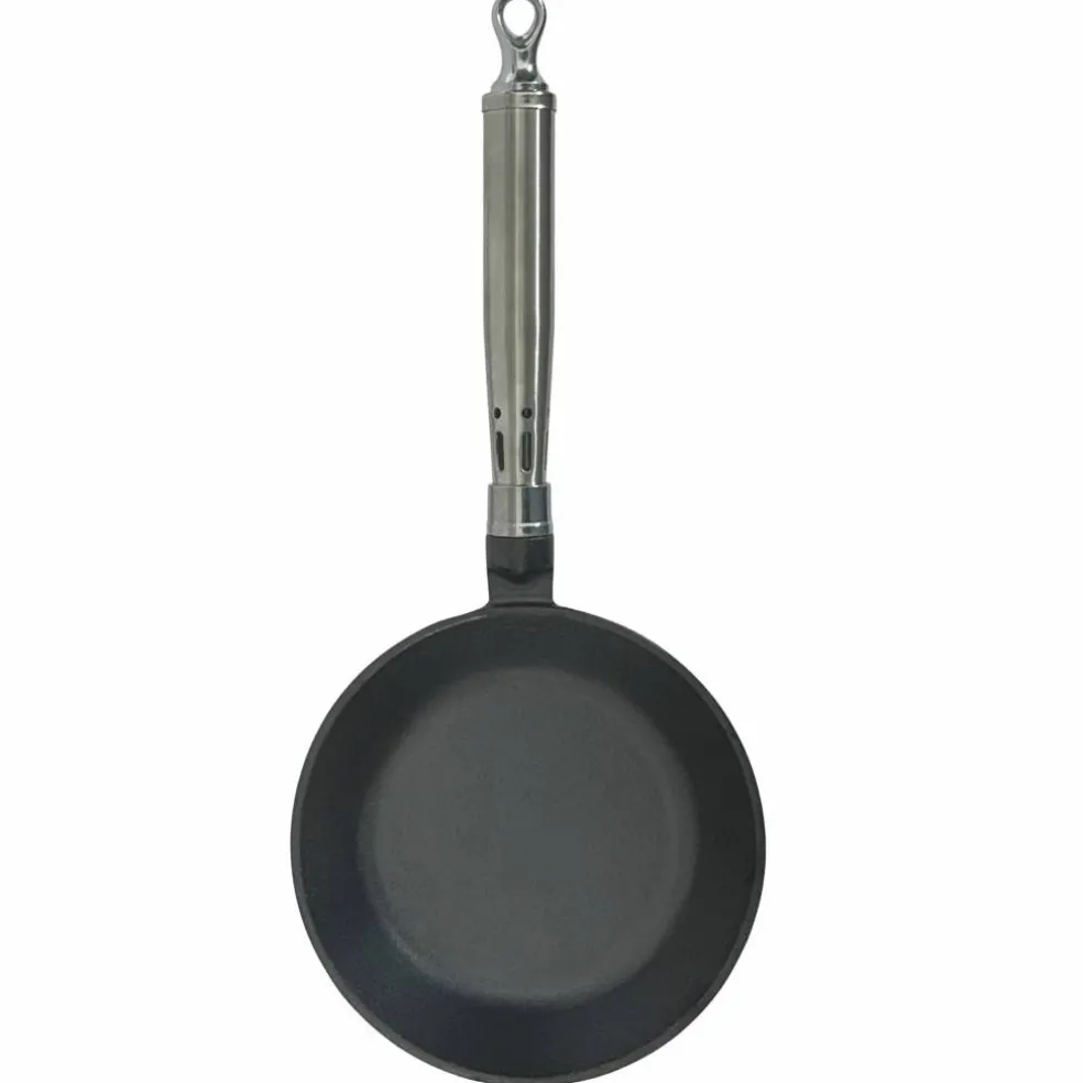 Maestro støpejernspanne med utsvingt kant, 28 cm