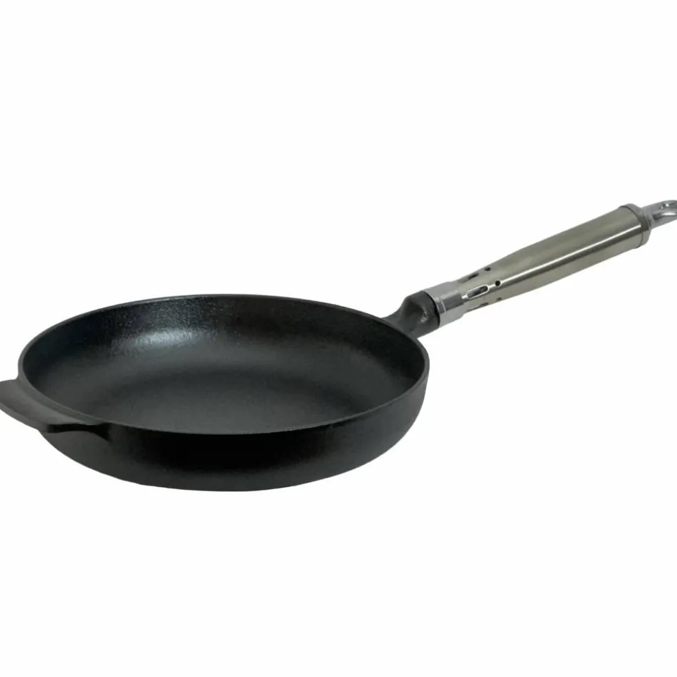 Maestro støpejernsstekepanne med rund kant, 20 cm