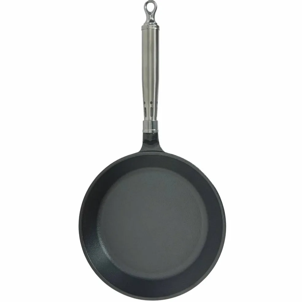 Maestro støpejernsstekepanne med rund kant, 20 cm