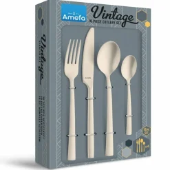 Manila Vintage Champagne Silver, 16 deler