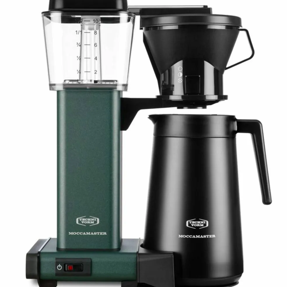 Manual Thermo kaffetrakter, forest green