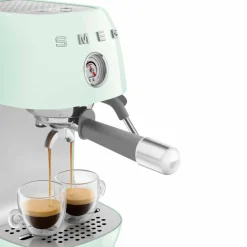 Manuell espressomaskin med Cold Brew, svart