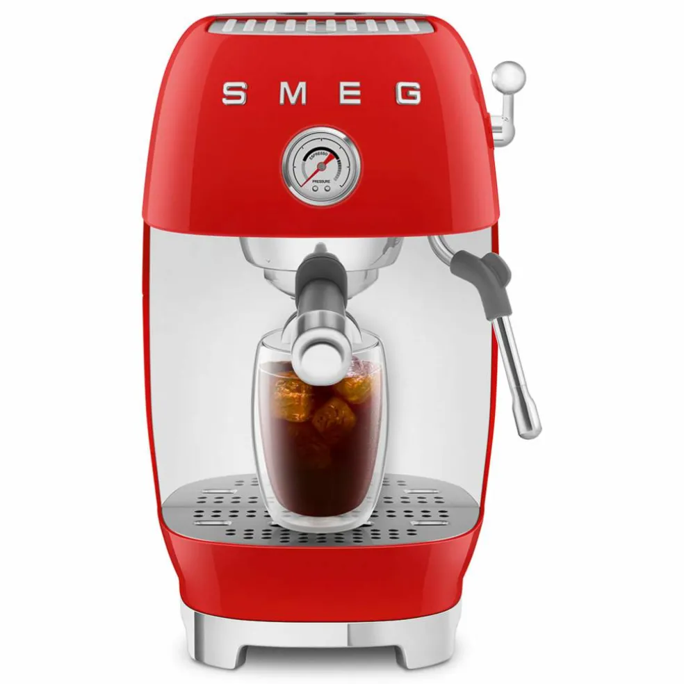 Manuell espressomaskin med Cold Brew, svart